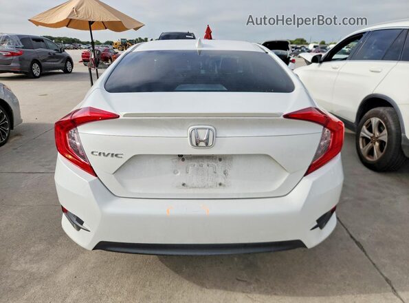 19XFC1F35HE012947 2017 HONDA CIVIC White Вид ззаду