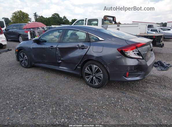 19XFC1F35HE032017 2017 HONDA CIVIC Gray Widok z przodu