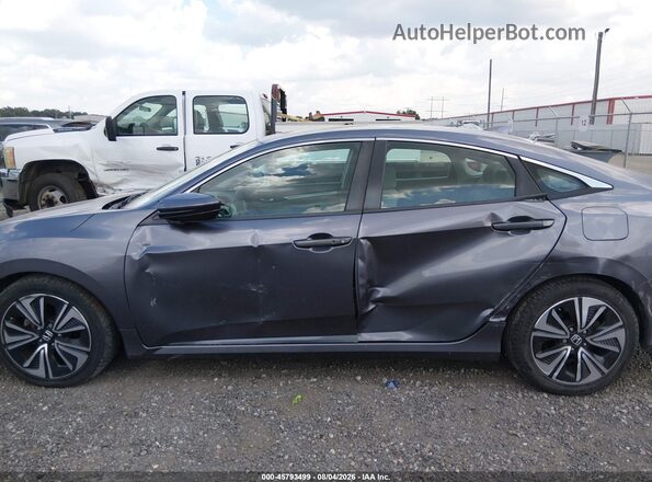 19XFC1F35HE032017 2017 HONDA CIVIC Gray Widok wnętrza 360 stopni
