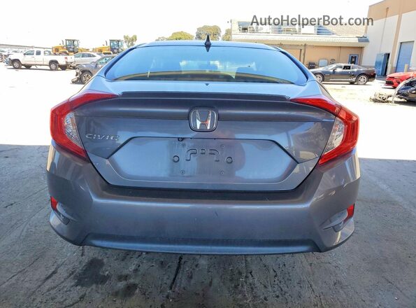 19XFC1F35HE202909 2017 HONDA CIVIC Серый Вид сзади
