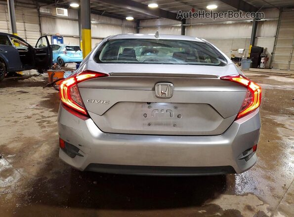 19XFC1F35HE205759 2017 HONDA CIVIC Silver Vista trasera