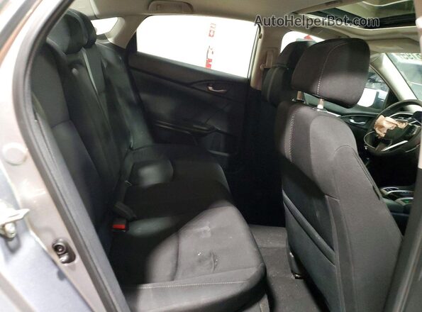 19XFC1F35HE205759 2017 HONDA CIVIC Silver Vista de los asientos traseros