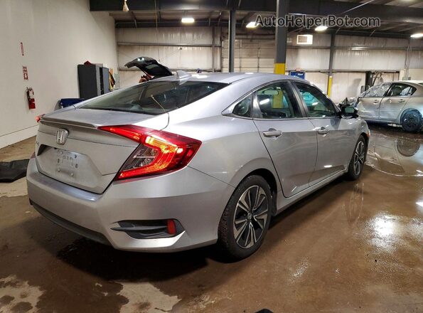 19XFC1F35HE205759 2017 HONDA CIVIC Silver Trasero derecho