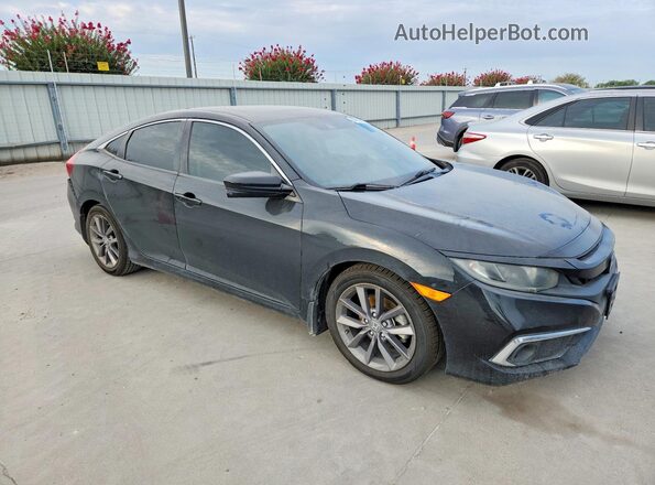 19XFC1F35KE008341 2019 HONDA CIVIC Черный Передняя правая четверть