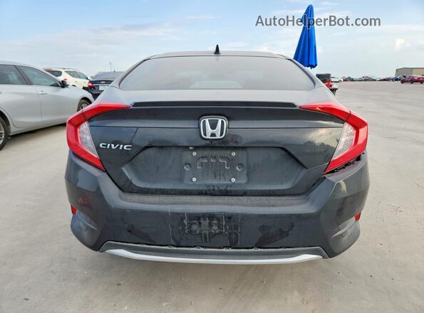 19XFC1F35KE008341 2019 HONDA CIVIC Черный Вид сзади