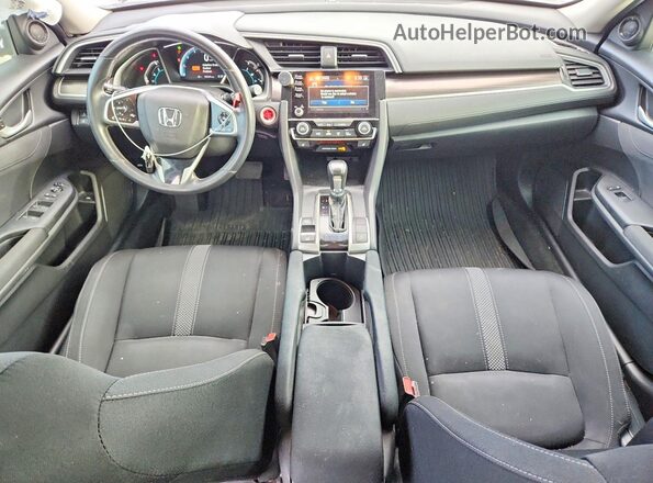 19XFC1F35KE008341 2019 HONDA CIVIC Черный Вид панели приборов