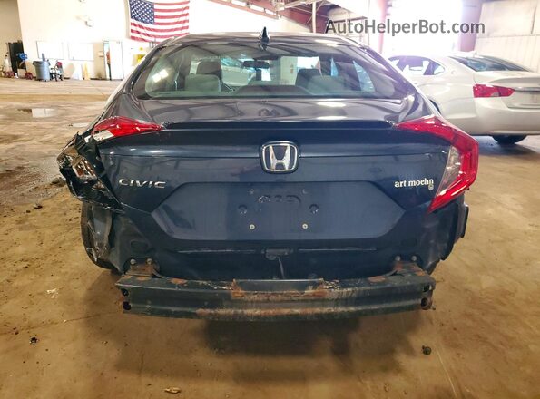 19XFC1F35KE216462 2019 HONDA CIVIC Blue Вид ззаду