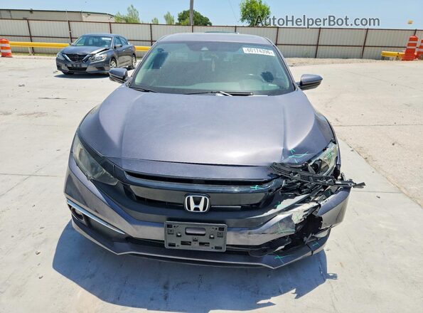 19XFC1F35LE004162 2020 HONDA CIVIC Gray წინა ხედი