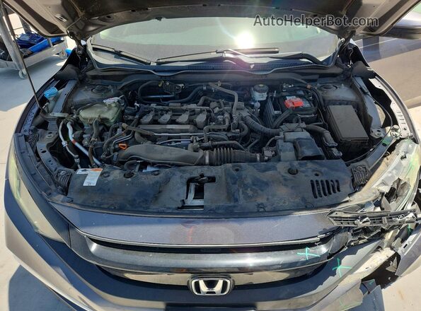 19XFC1F35LE004162 2020 HONDA CIVIC Gray უკანა სალონის ხედი