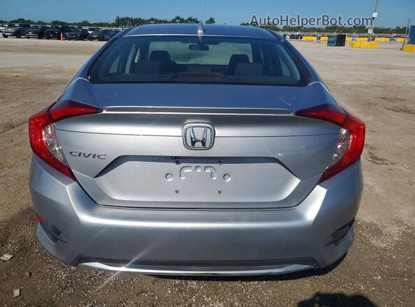 19XFC1F35LE201137 2020 HONDA CIVIC Серебряный Вид сзади