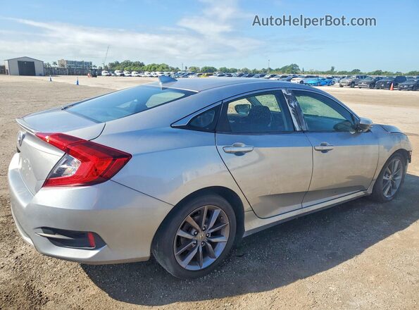 19XFC1F35LE201137 2020 HONDA CIVIC Серебряный Задняя правая четверть