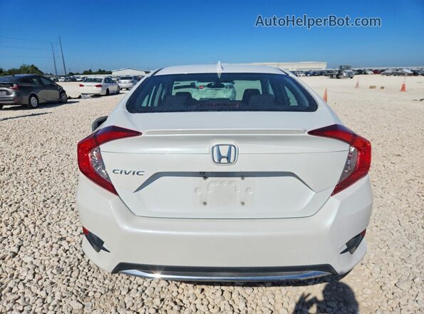 19XFC1F35ME201625 2021 HONDA CIVIC White Вид ззаду