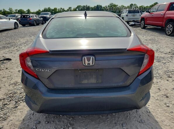 19XFC1F36GE000563 2016 HONDA CIVIC Gray Widok z tyłu