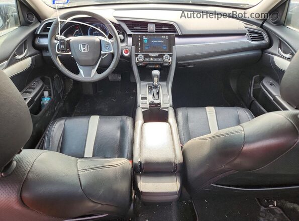 19XFC1F36GE000563 2016 HONDA CIVIC Gray Widok deski rozdzielczej