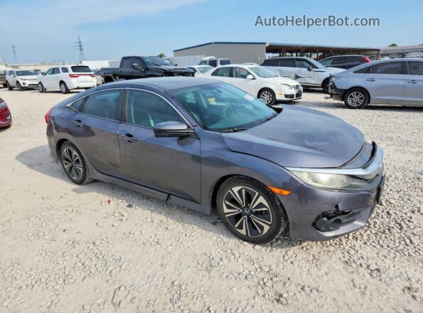 19XFC1F36GE000563 2016 HONDA CIVIC Gray Przód prawy