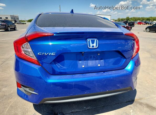 19XFC1F36GE016603 2016 HONDA CIVIC Blue Widok z tyłu
