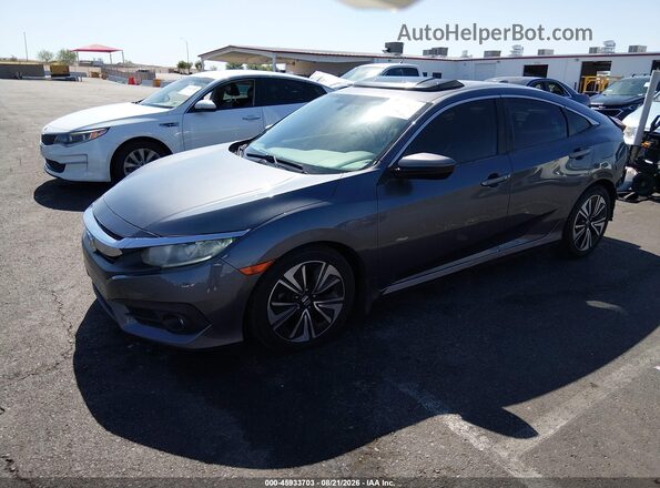 19XFC1F36GE040643 2016 HONDA CIVIC Gray Przód lewy