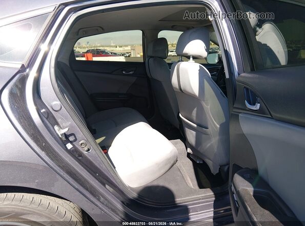 19XFC1F36GE040643 2016 HONDA CIVIC Gray Widok naklejki z numerem VIN