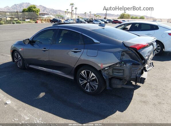 19XFC1F36GE040643 2016 HONDA CIVIC Gray Tył lewy
