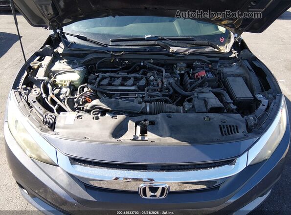 19XFC1F36GE040643 2016 HONDA CIVIC Gray Widok z tyłu