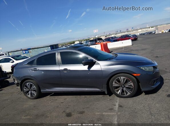 19XFC1F36GE040643 2016 HONDA CIVIC Gray Widok wnętrza 360 stopni