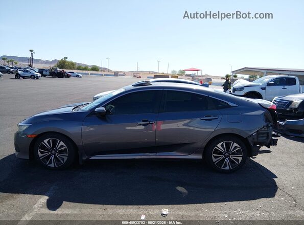 19XFC1F36GE040643 2016 HONDA CIVIC Gray 