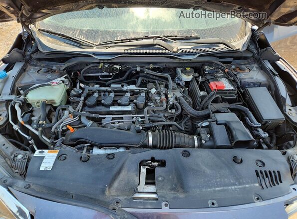 19XFC1F36HE024766 2017 HONDA CIVIC Black Սալոնի հետևի տեսք