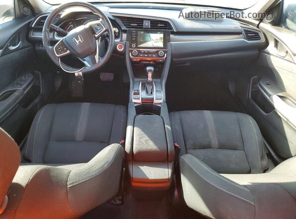 19XFC1F36KE002001 2019 HONDA CIVIC White Vista del salpicadero