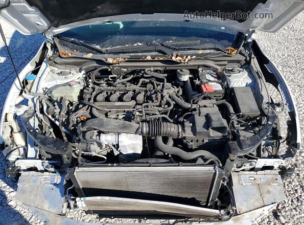 19XFC1F36KE002001 2019 HONDA CIVIC White Vista interior trasera