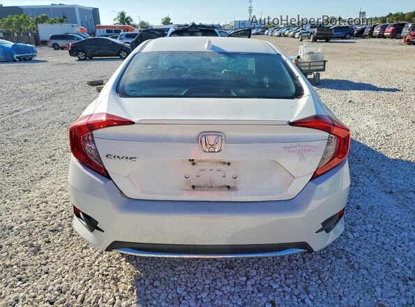 19XFC1F36KE002001 2019 HONDA CIVIC White Vista trasera