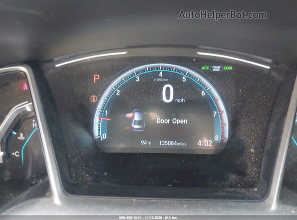 19XFC1F36KE018523 2019 HONDA CIVIC Синий Вид задних сидений