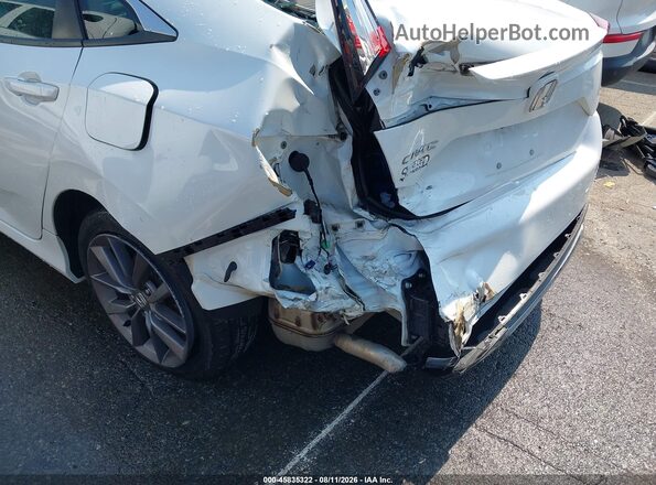 19XFC1F36LE014991 2020 HONDA CIVIC Белый Вид спереди