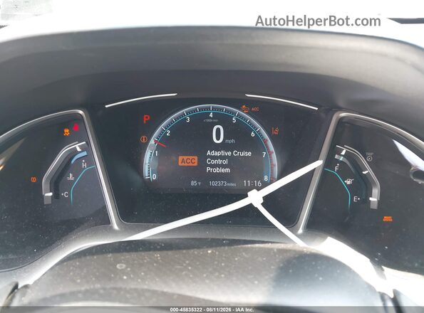19XFC1F36LE014991 2020 HONDA CIVIC Белый Вид задних сидений