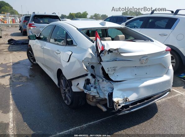 19XFC1F36LE014991 2020 HONDA CIVIC Белый Задняя левая четверть