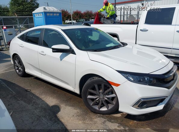19XFC1F36LE014991 2020 HONDA CIVIC Белый Панорамный вид салона 360°