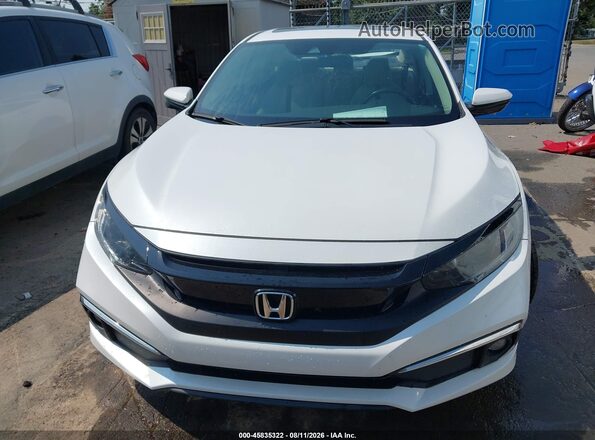 19XFC1F36LE014991 2020 HONDA CIVIC Белый Вид задней части салона