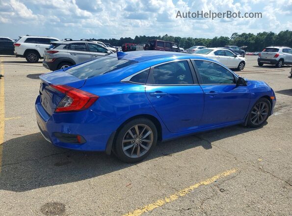 19XFC1F36LE016188 2020 HONDA CIVIC Blue უკანა მარჯვენა