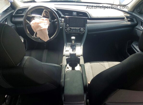 19XFC1F36LE016188 2020 HONDA CIVIC Blue წინა პანელის ხედი