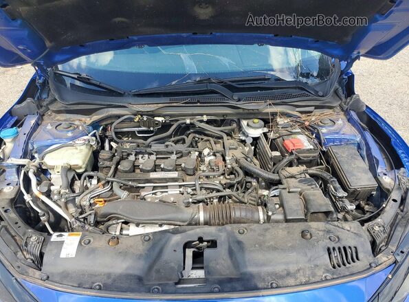 19XFC1F36LE016188 2020 HONDA CIVIC Blue უკანა სალონის ხედი