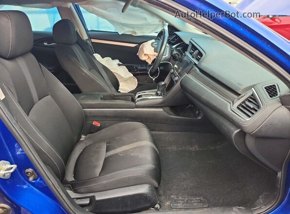 19XFC1F36LE016188 2020 HONDA CIVIC Blue წინა სალონის ხედი