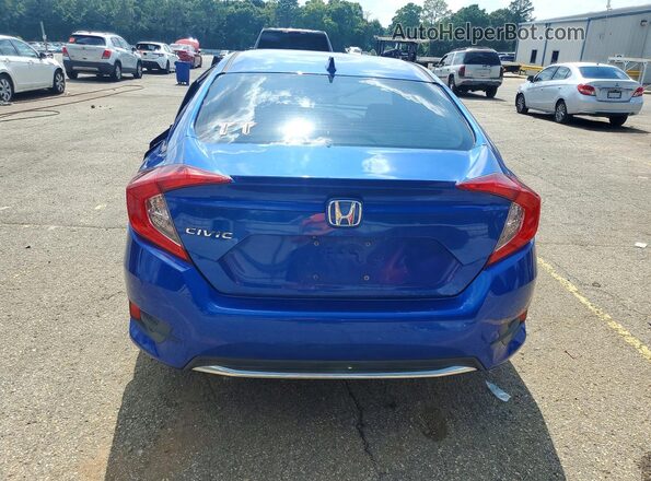19XFC1F36LE016188 2020 HONDA CIVIC Blue უკანა ხედი