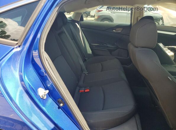 19XFC1F36LE016188 2020 HONDA CIVIC Blue უკანა სავარძლების ხედი