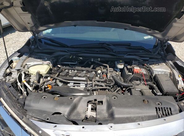 19XFC1F37GE008882 2016 HONDA CIVIC Silver Rear interior view