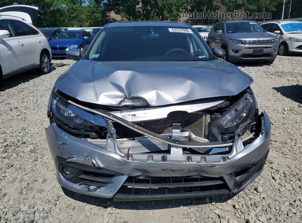 19XFC1F37GE008882 2016 HONDA CIVIC Silver Front view