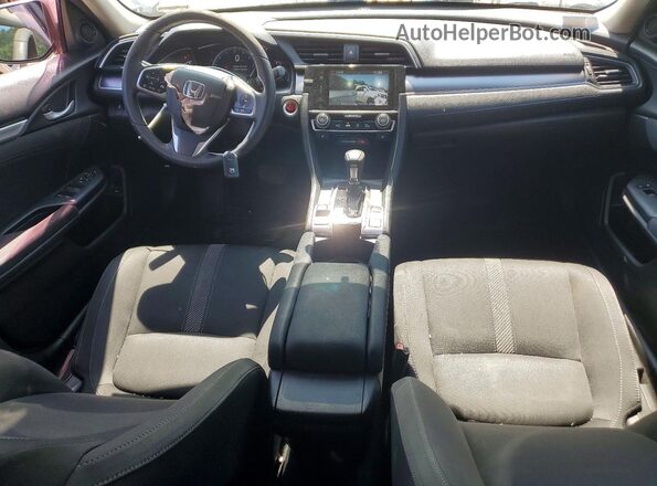 19XFC1F37GE008882 2016 HONDA CIVIC Silver Dashboard view