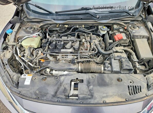 19XFC1F37GE014732 2016 HONDA CIVIC Gray Սալոնի հետևի տեսք