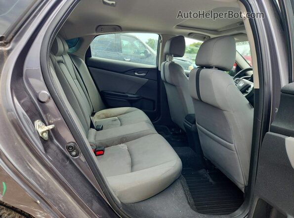 19XFC1F37GE014732 2016 HONDA CIVIC Gray Հետևի նստատեղերի տեսք