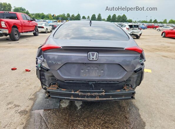19XFC1F37GE014732 2016 HONDA CIVIC Gray Հետևի տեսք