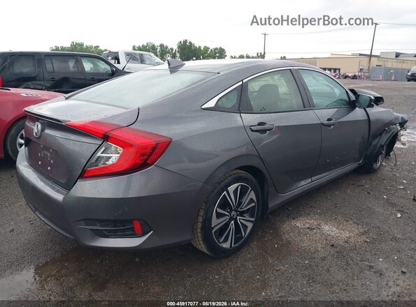 19XFC1F37GE209651 2016 HONDA CIVIC Gray Հետևի աջ