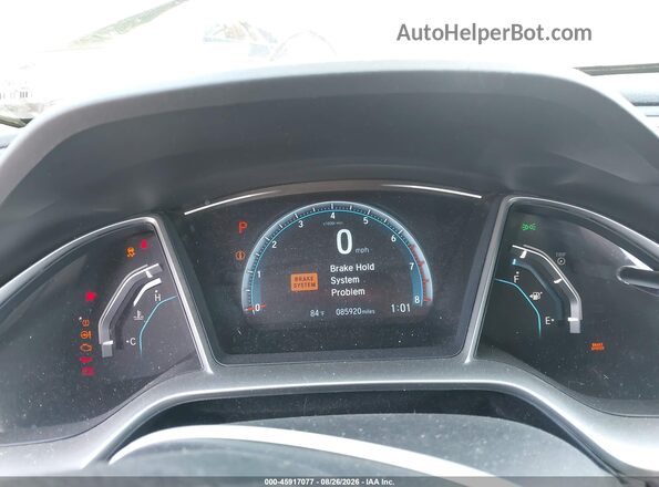 19XFC1F37GE209651 2016 HONDA CIVIC Gray Հետևի նստատեղերի տեսք